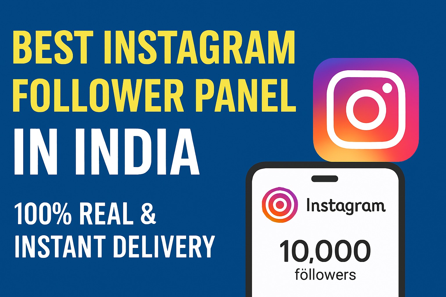 Instagram Follower Panel – Boost Your Social Presence | TheRajSMM